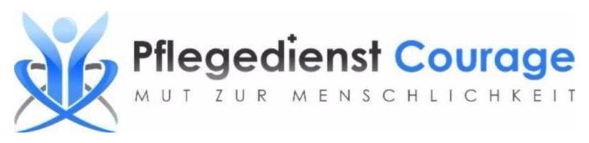 pflegedienst courage logo